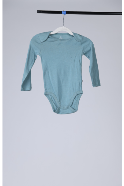 Honest Aqua Green Baby Onesie